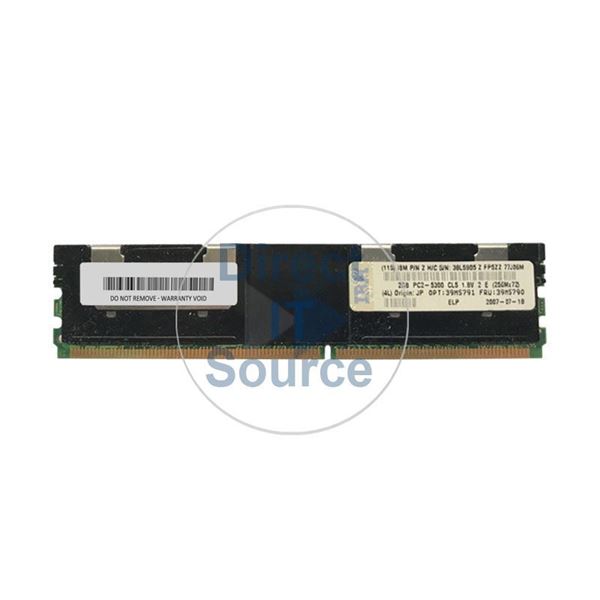 39M5790 TNC Genuine 39M5790 2GB PC2-5300 ECC Server Memory DIMM