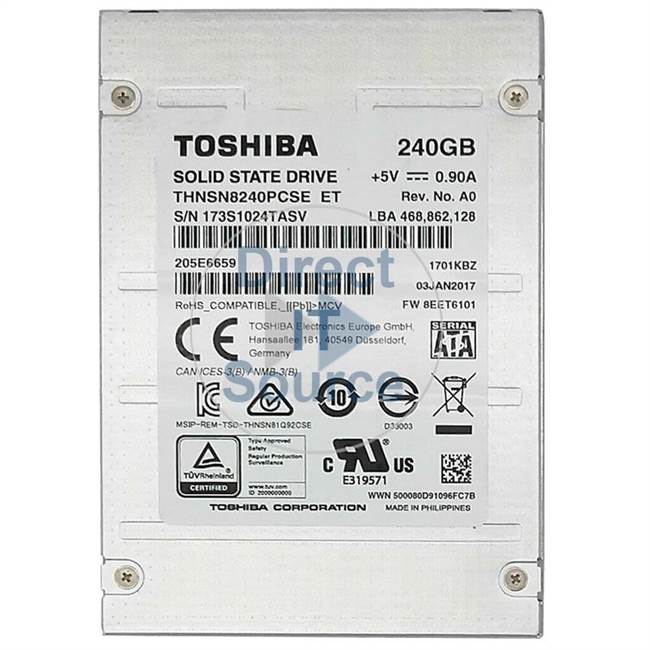 Paternal popular Pórtico Toshiba THNSN8240PCSE - 240GB SATA 2.5" SSD